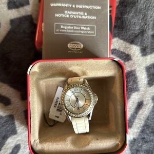 Fossil Riley Quartz Stainless Steel Ladies Watch